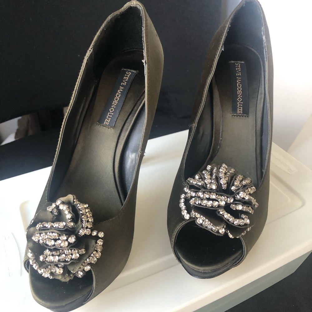 Steve Madden Luxe Evening Dress Heels